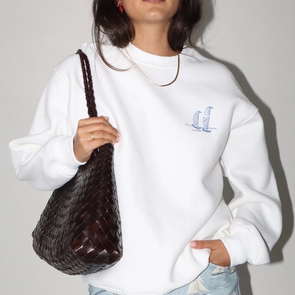 Bailey Rose Nantucket sailing club graphic sweatshirt